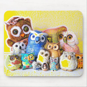 Mousepad A família da coruja