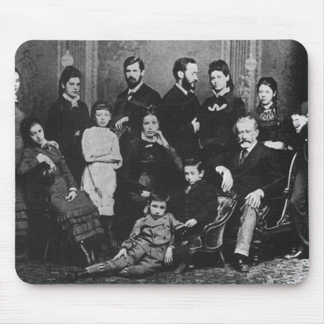 Mousepad A família de Freud, c.1876 (Frente)