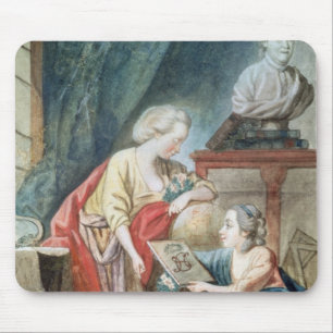 Mousepad A família de Necker em 1780
