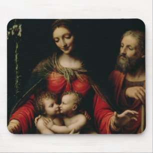 Mousepad A família santamente com o St John infantil