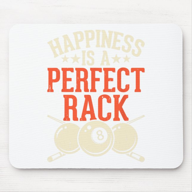 Mousepad A Felicidade É Um Rack Perfeito 1 (Frente)