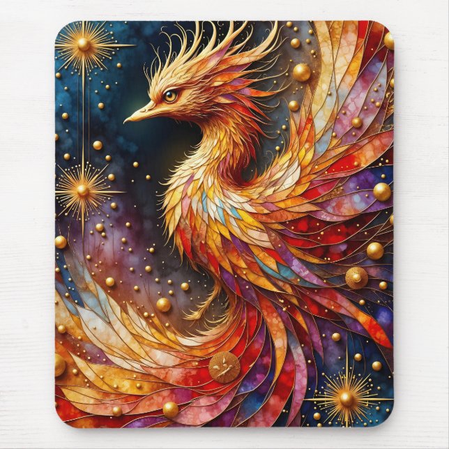 Mousepad A Fênix nas Estrelas (Frente)