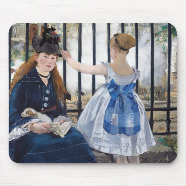 Mousepad A ferrovia, Edouard Manet (Frente)