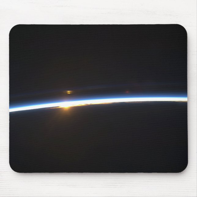 Mousepad A fina linha da atmosfera terrestre (Frente)