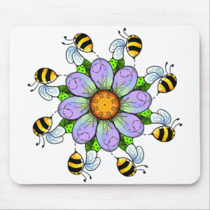 Mousepad A flor e as abelhas