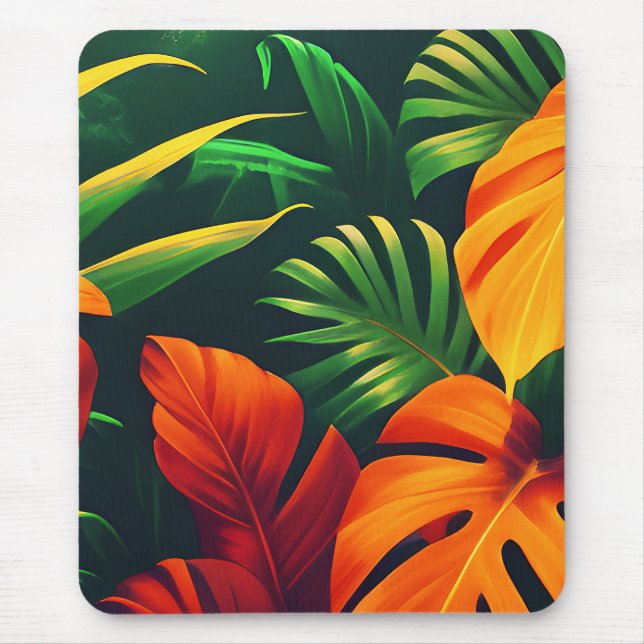 MOUSEPAD A FOLHA DEIXA A NATUREZA JARDIM (Frente)