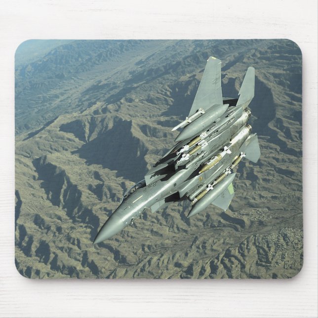 Mousepad A Força Aérea dos EUA F-15E Strike Eagle (Frente)