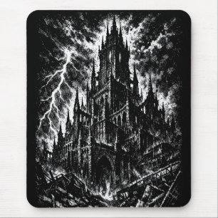 Mousepad A Fortaleza Negra por BurnsInHell