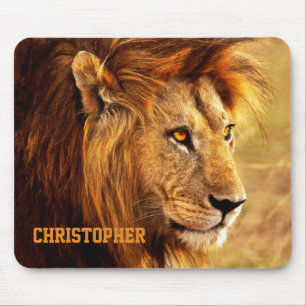 Mousepad A fotografia nobre do leão