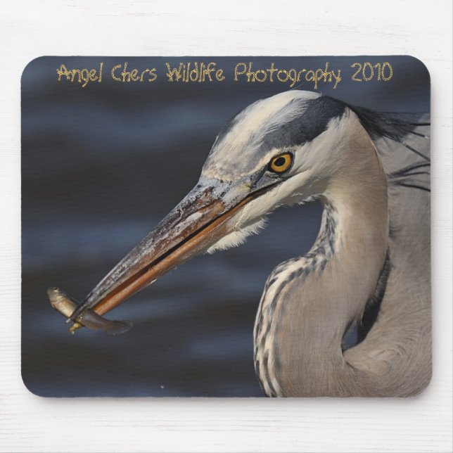 Mousepad A garça-real e os Minnow pelo anjo Cher, anjo (Frente)
