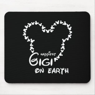 Mousepad A Gigi Mais Feliz Do Mundo Avó Engraçada Mulheres