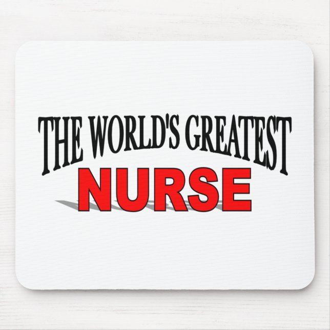 Mousepad A grande enfermeira do mundo (Frente)