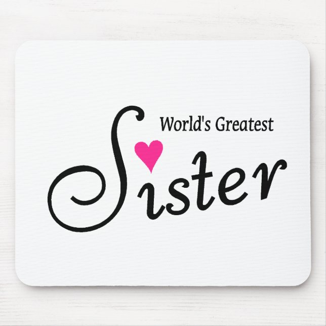 Mousepad A grande irmã dos mundos (Frente)