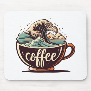 Mousepad A Grande Onda De Café