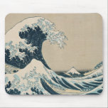 Mousepad A grande onda de Kanagawa, vistas de Monte Fuji<br><div class="desc">Número de coleção da imagem: XIR158277 a grande onda de Kanagawa, da série "36 vistas do bar de Monte Fuji" (de "sanjuokkei Fugaku "). por Nishimura Eijudo (impressão do woodblock). Hokusai, impressões do woodblock de Katsushika (1760-1849). Colecção privada Giraudon.</div>