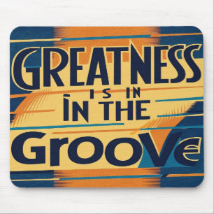 Mousepad A Grandeza Está No Ritmo