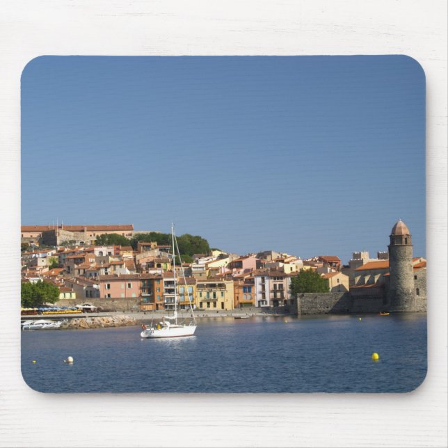 Mousepad A igreja Eglise Notre Dame des Anges, nossa senhor (Frente)