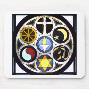 Mousepad A igreja Universalista unitária Rockford, IL