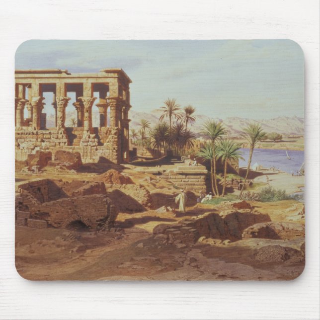 Mousepad A ilha de Philae, 1866 (w/c) (Frente)