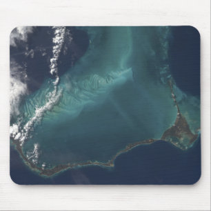 Mousepad A ilha estreita longa do Eleuthra dos Bahamas