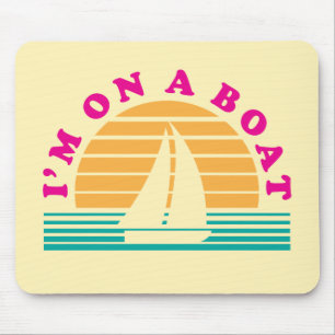 Mousepad A ilha só em um barco
