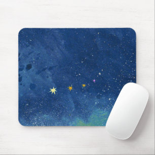 Mousepad A ilustração do céu estrelado