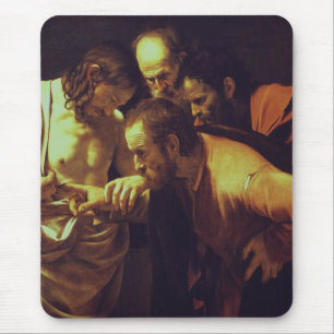 Mousepad A Incredulidade de São Tomé por Caravaggio