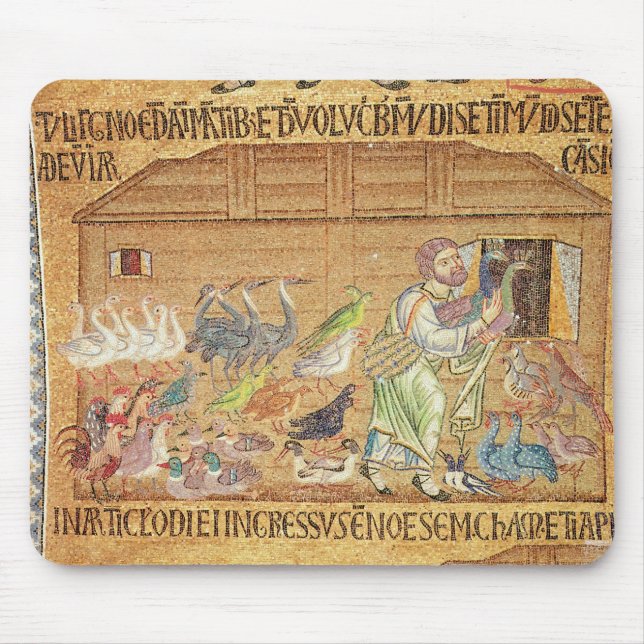 Mousepad A inundação, do vestíbulo, detalhe de Noah (Frente)