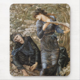 Mousepad A invasão de Merlin (Edward Burne-Jones) por Vivie
