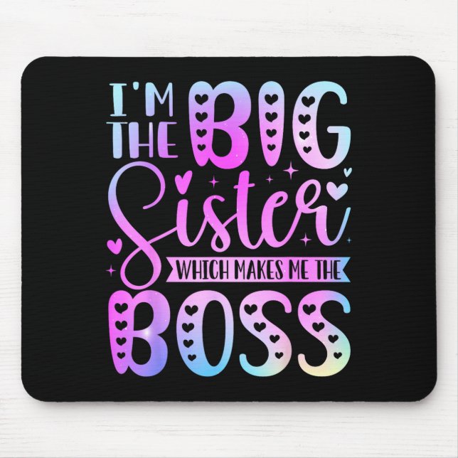 Mousepad A Irmã Mais Velha Que Faz O Chefe Irmão Engraçado (Frente)