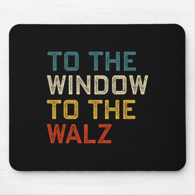 Mousepad À Janela Para Wheimer Kamala Harris Tim W (Frente)