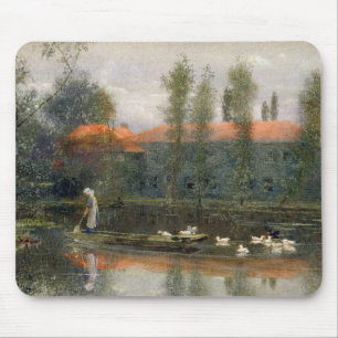 Mousepad A lagoa de William Morris trabalha na abadia de