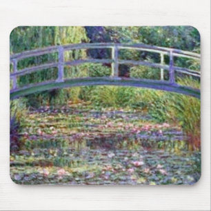 Mousepad A lagoa do lírio de água por Claude Monet