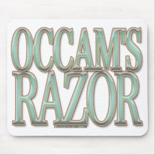 Mousepad A lâmina de Occam