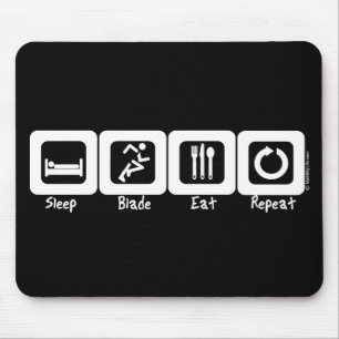 Mousepad A lâmina do sono come a repetição