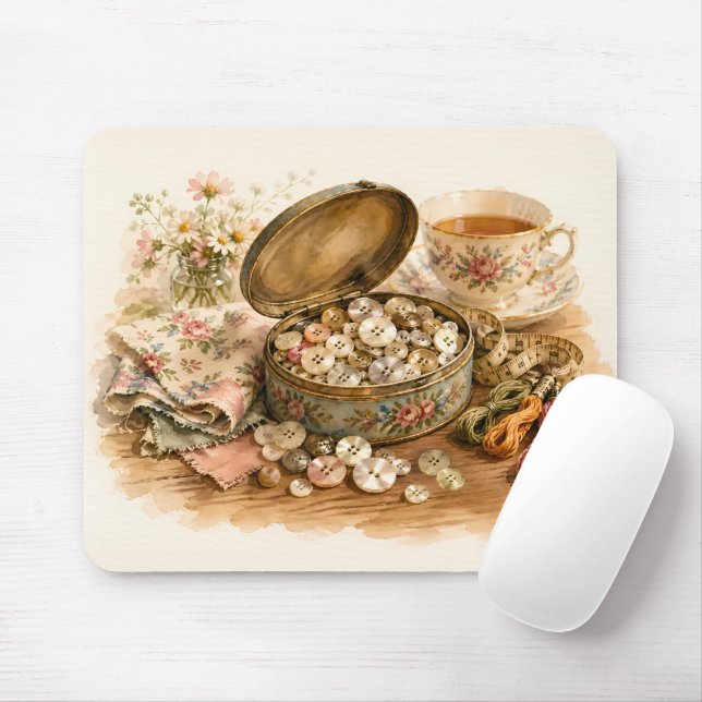 Mousepad A Lata do Botão (Com mouse)