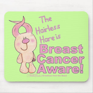 Mousepad A lebre sem pêlos é conhecida pelo Cancer da mama