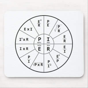 Mousepad A lei de ohm para a C.C.