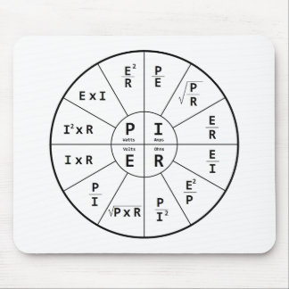 Mousepad A lei de ohm para a C.C.