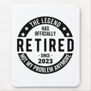Mousepad A Lenda Oficialmente Aposentou-Se, 2023