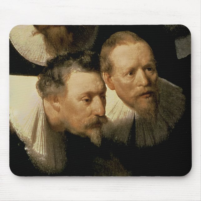 Mousepad A lição da anatomia do Dr. Nicolaes Tulp, 1632 (Frente)