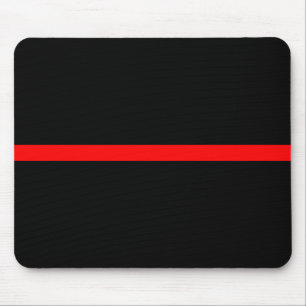 Mousepad A linha vermelha fina simbólica decoração