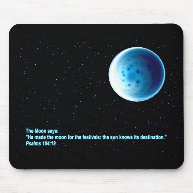 Mousepad A Lua (Frente)