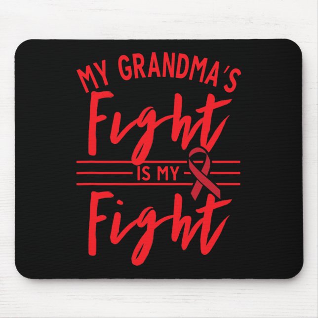 Mousepad A Luta Da Minha Avó É Minha Luta Conscientização D (Frente)