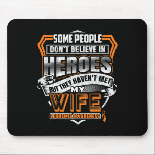 Mousepad A Luta da Minha Esposa é a Minha Luta Contra a Leu