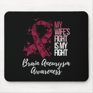 Mousepad A Luta da Minha Esposa é A Minha Luta Contra o Ane