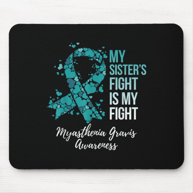Mousepad A Luta da Minha Irmã é A Minha Luta Contra A Miast (Frente)