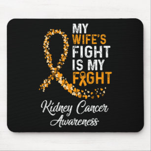 Mousepad A Luta Da Mulher É O Meu Cancer de rim De Luta
