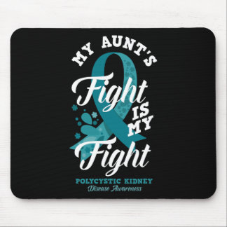 Mousepad A Luta da tia é minha Luta pela Doença Renal Polic