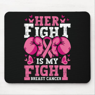Mousepad A Luta Dela É A Minha Luta Com As Luvas De Boxim C